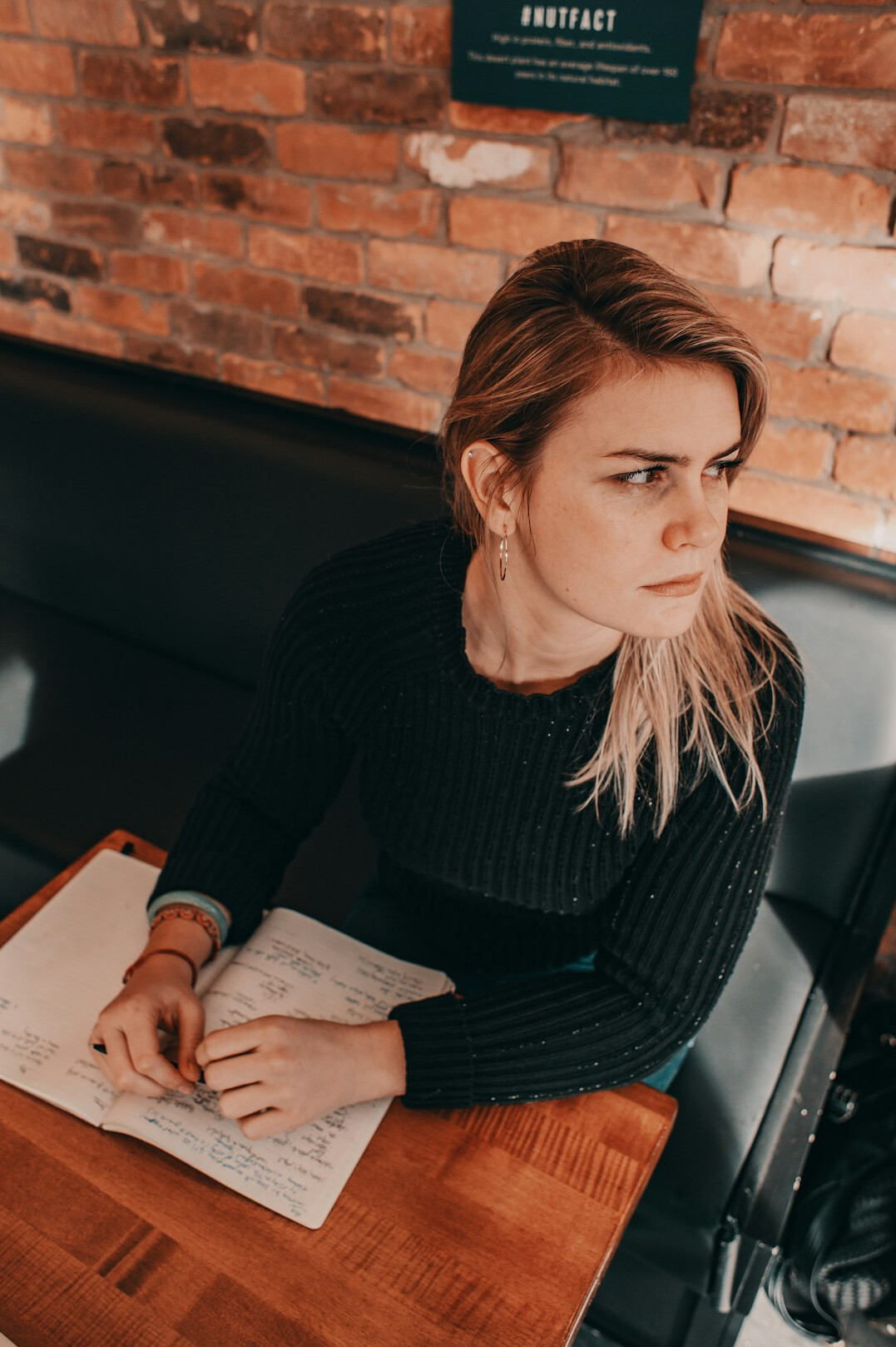 writer thinking